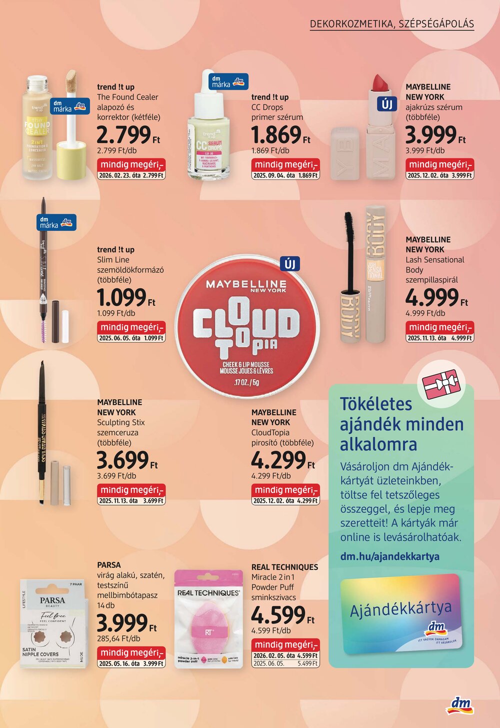 DM drogéria akciós újság 2026.04.09-től - 5. oldal.