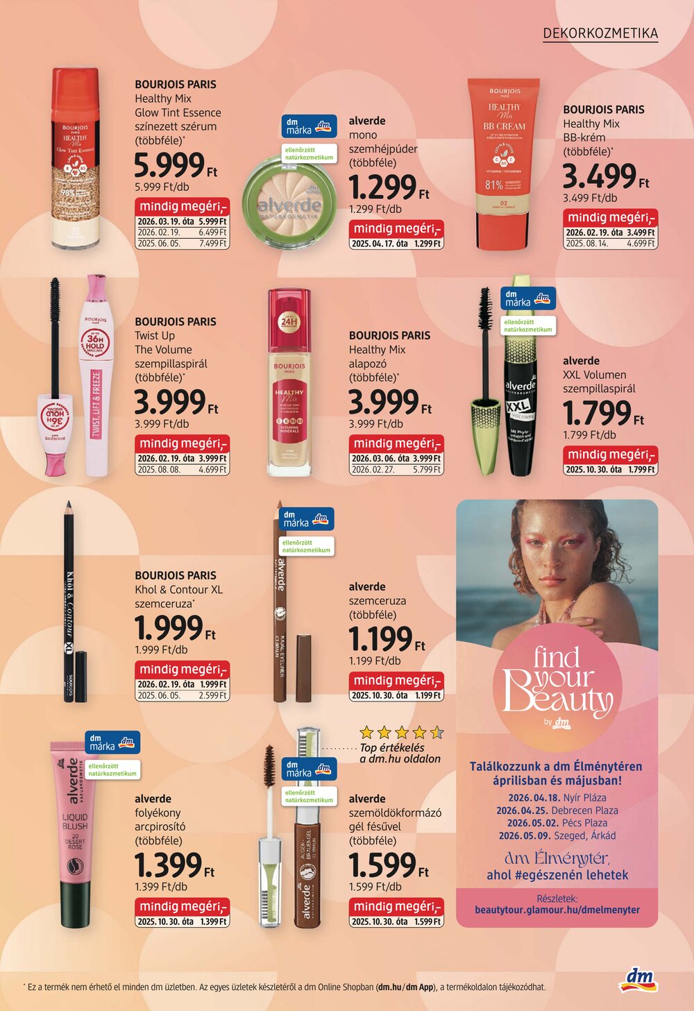 DM drogéria akciós újság 2026.04.09-től - 7. oldal.