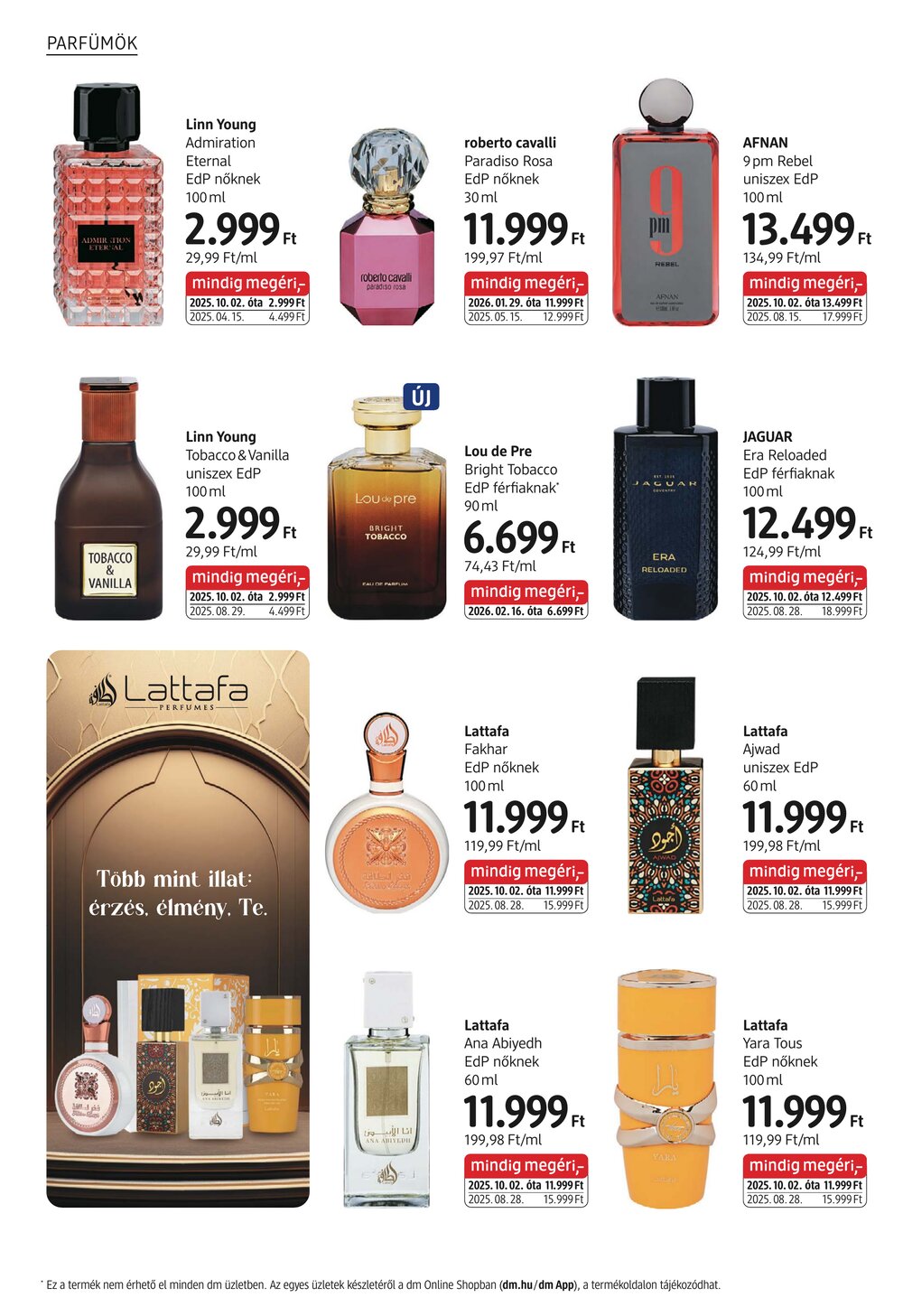 DM drogéria akciós újság 2026.04.09-től - 8. oldal.