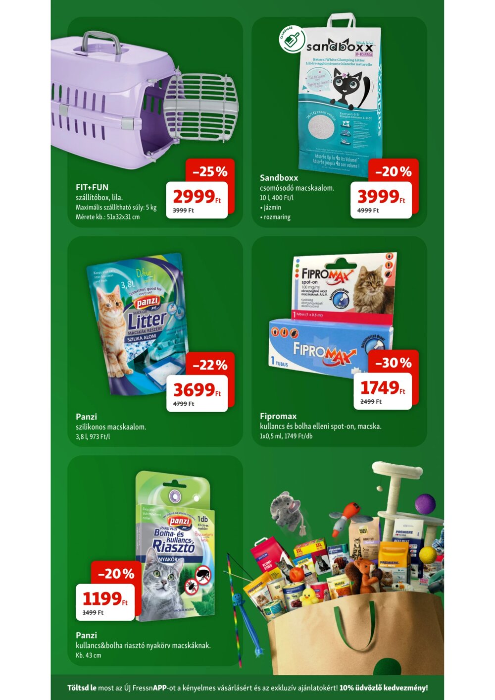 Fressnapf akciós újság 2026.04.09-től - 11. oldal.