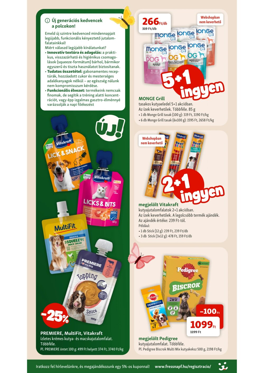 Fressnapf akciós újság 2026.04.09-től - 12. oldal.