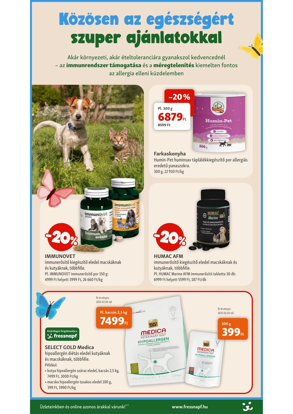 Fressnapf akciós újság 2026.04.09-től - 14. oldal.