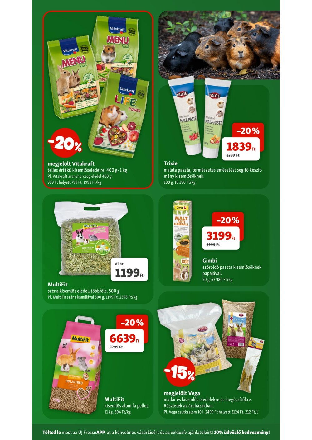 Fressnapf akciós újság 2026.04.09-től - 15. oldal.
