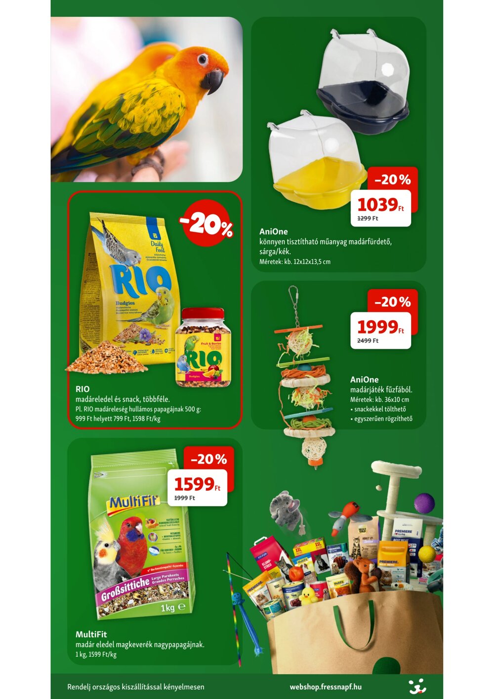 Fressnapf akciós újság 2026.04.09-től - 16. oldal.
