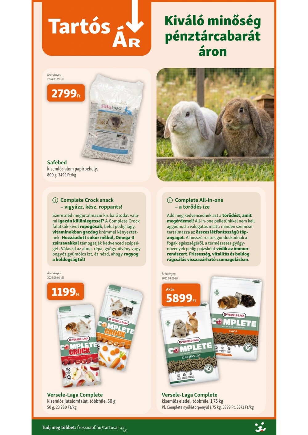 Fressnapf akciós újság 2026.04.09-től - 6. oldal.