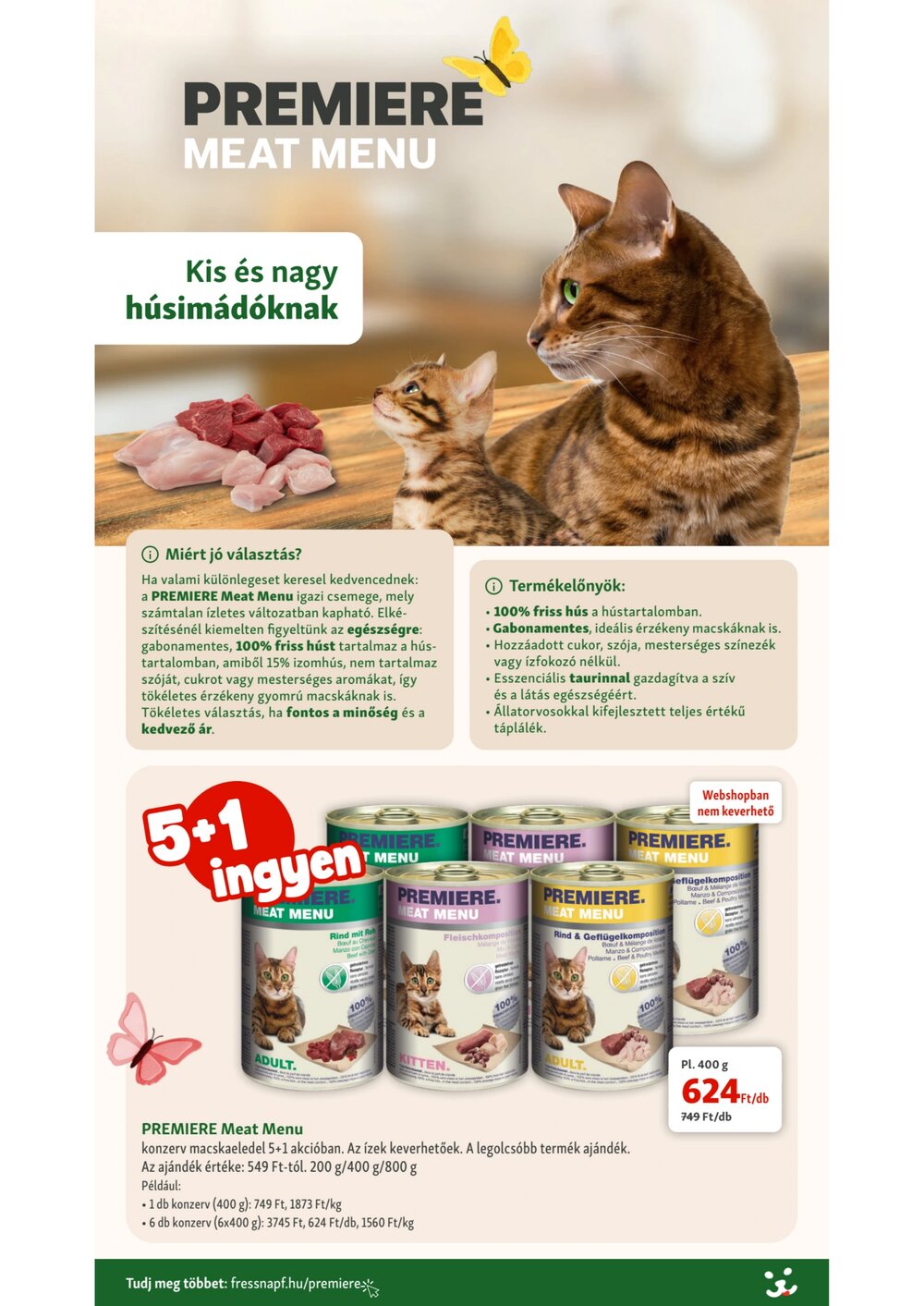 Fressnapf akciós újság 2026.04.09-től - 7. oldal.
