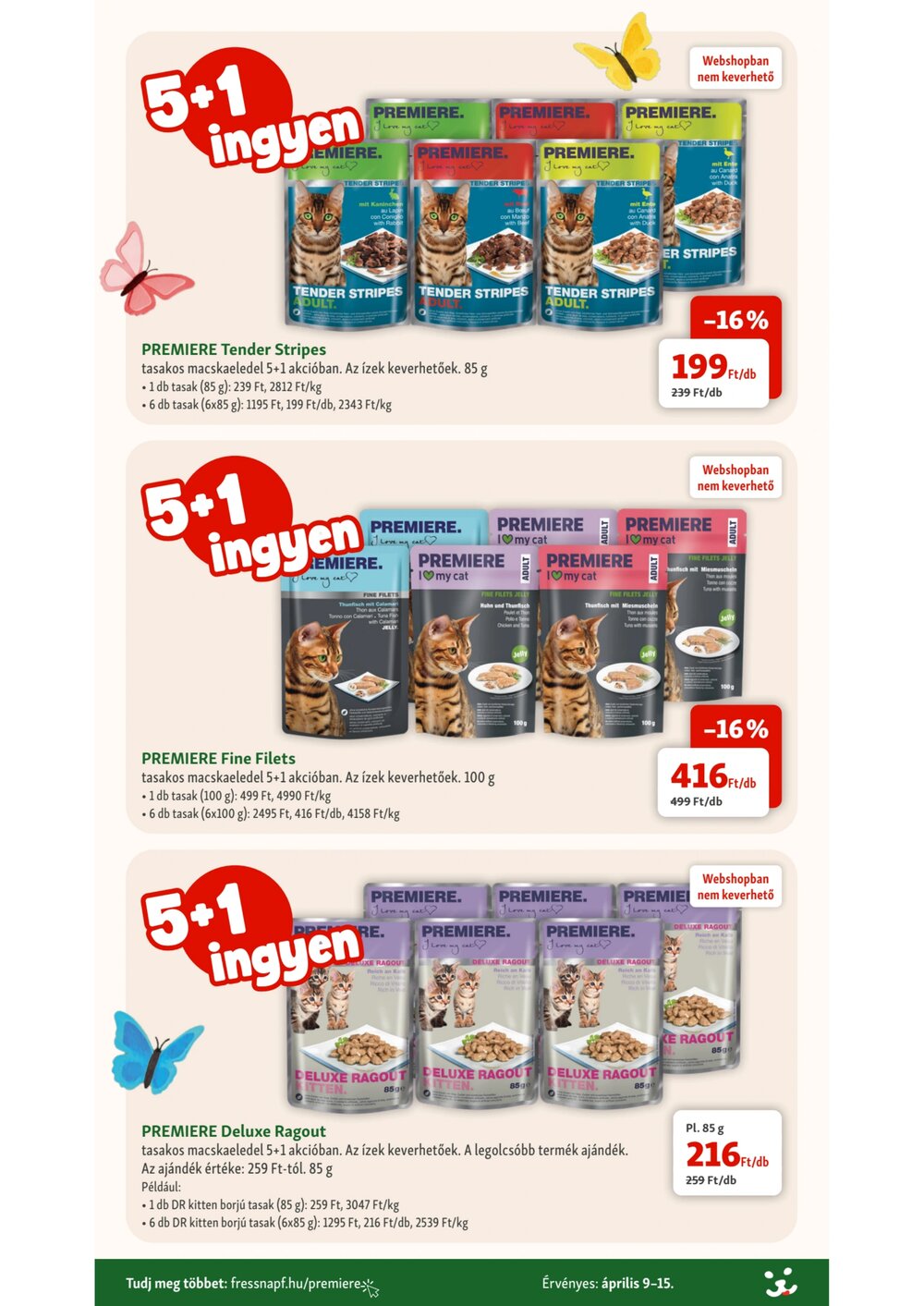 Fressnapf akciós újság 2026.04.09-től - 8. oldal.