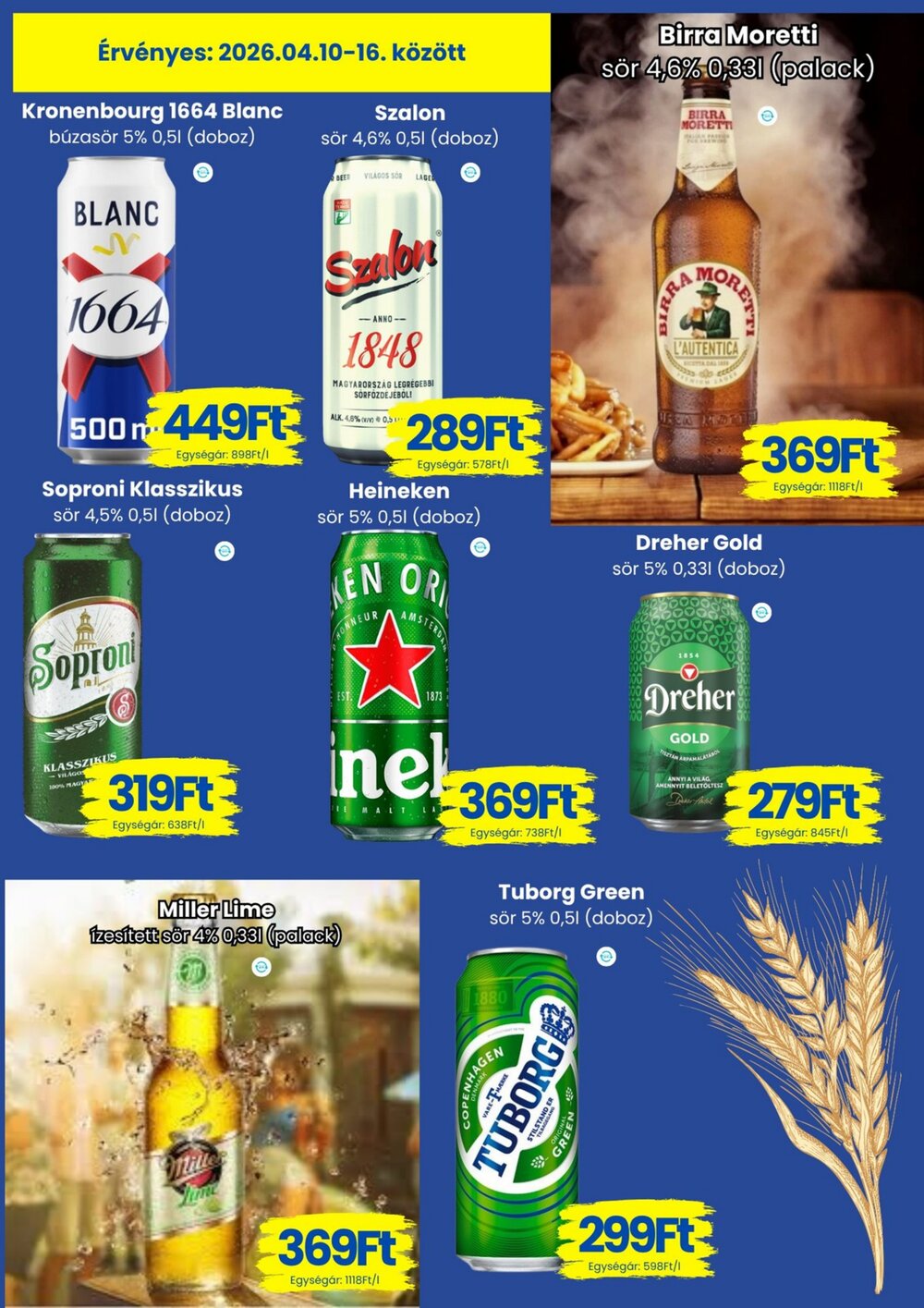 Magnetic áruházak akciós újság 2026.04.10-től - 12. oldal.