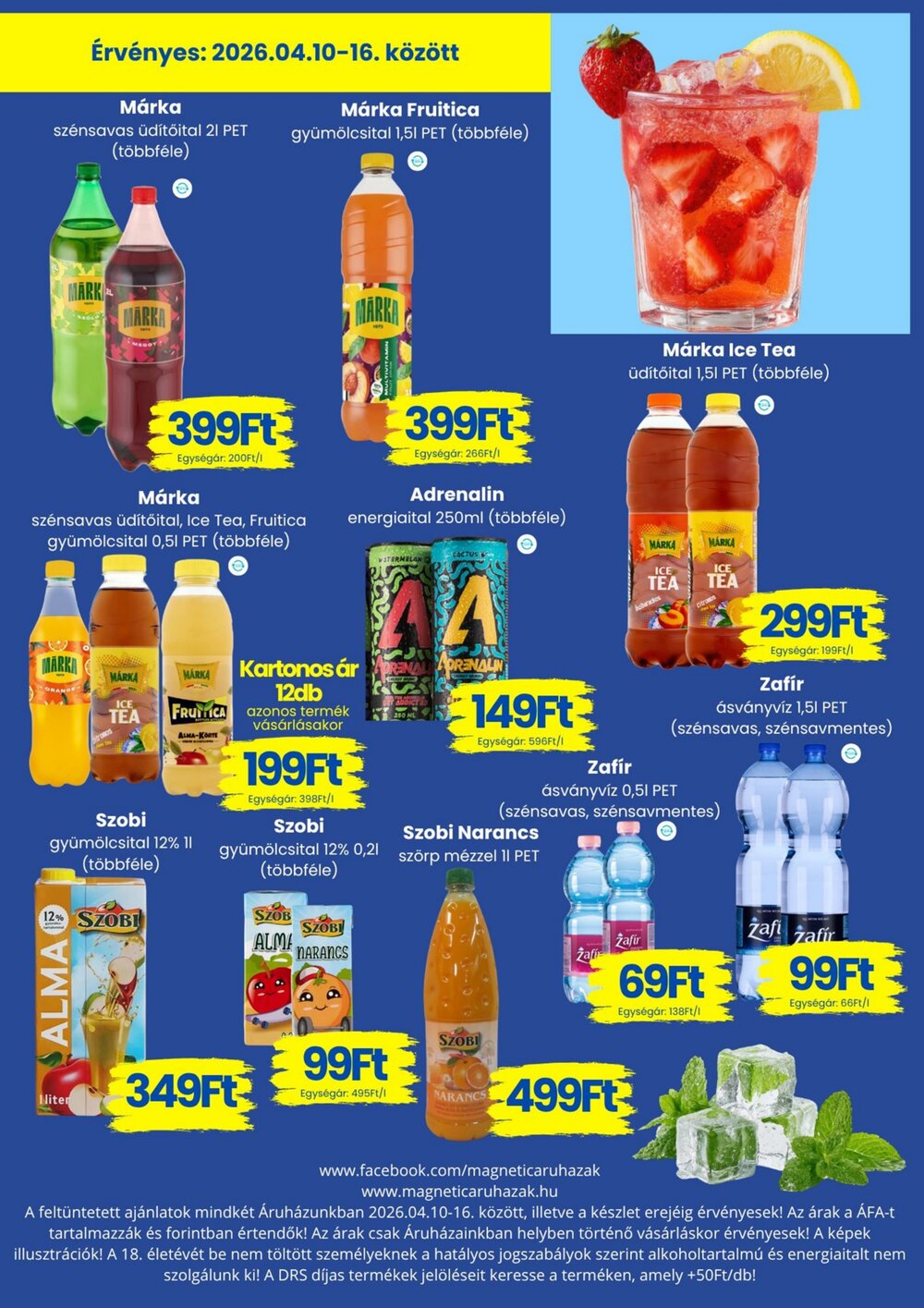 Magnetic áruházak akciós újság 2026.04.10-től - 13. oldal.