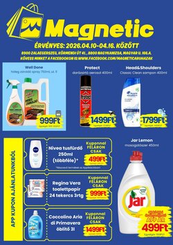Magnetic áruházak akciós újság 2026.04.10-től