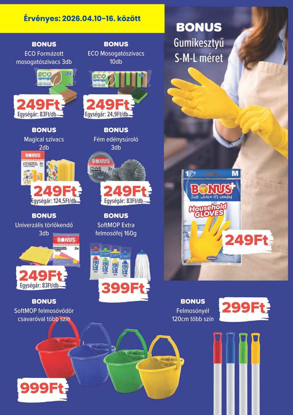Magnetic áruházak akciós újság 2026.04.10-től - 2. oldal.