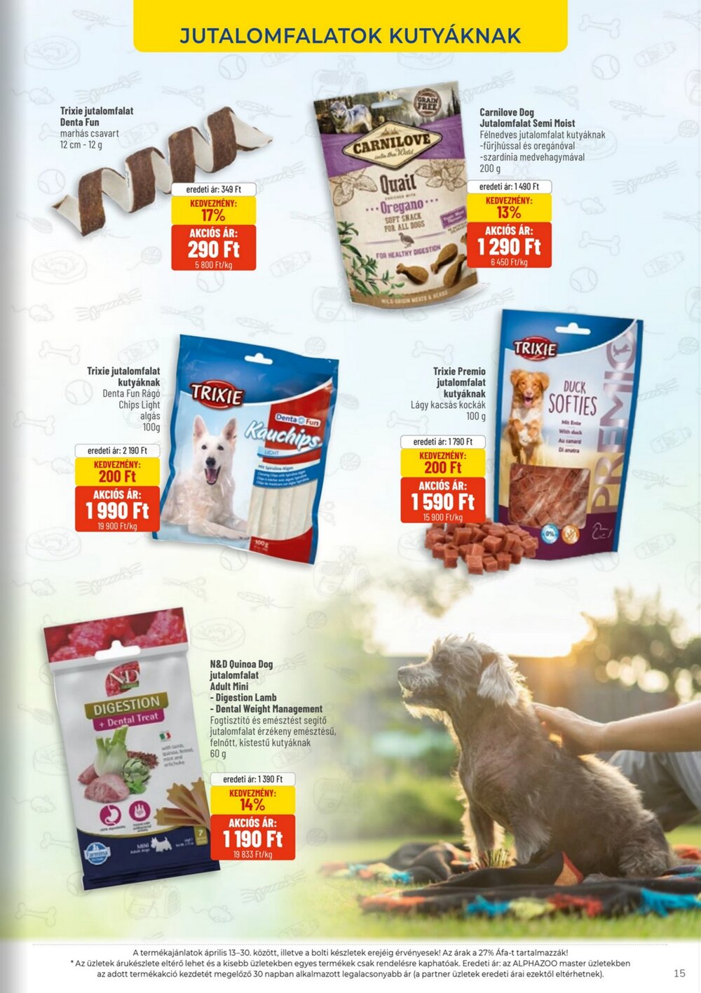 AlphaZoo akciós újság 2026.04.13-tól - 15. oldal.