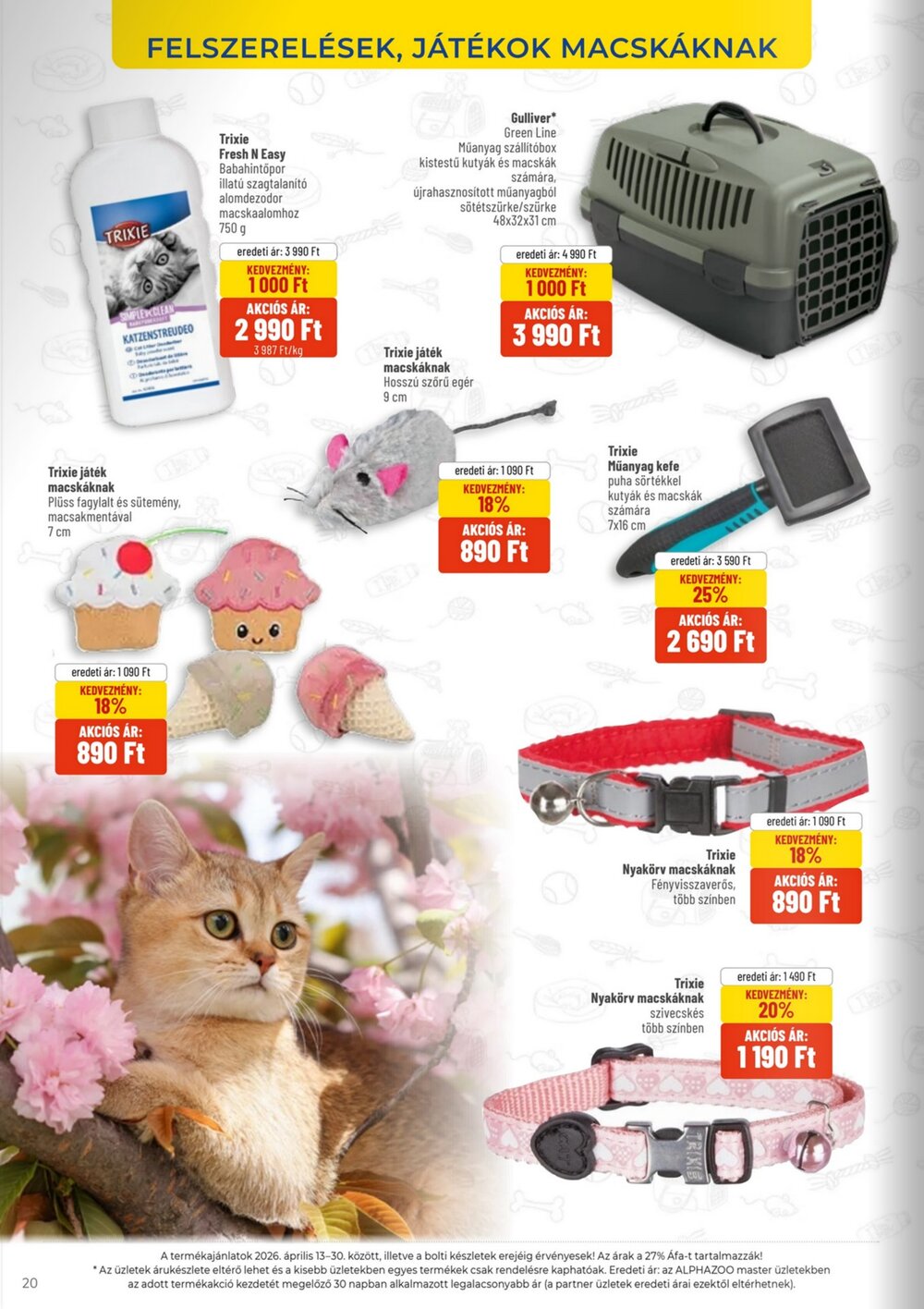 AlphaZoo akciós újság 2026.04.13-tól - 20. oldal.
