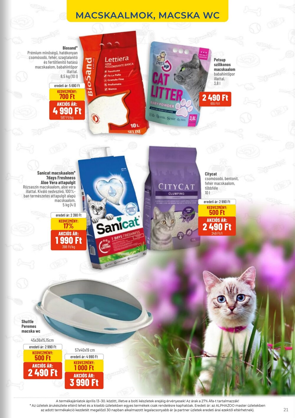 AlphaZoo akciós újság 2026.04.13-tól - 21. oldal.