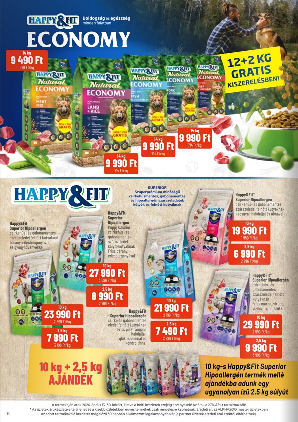 AlphaZoo akciós újság 2026.04.13-tól - 6. oldal.