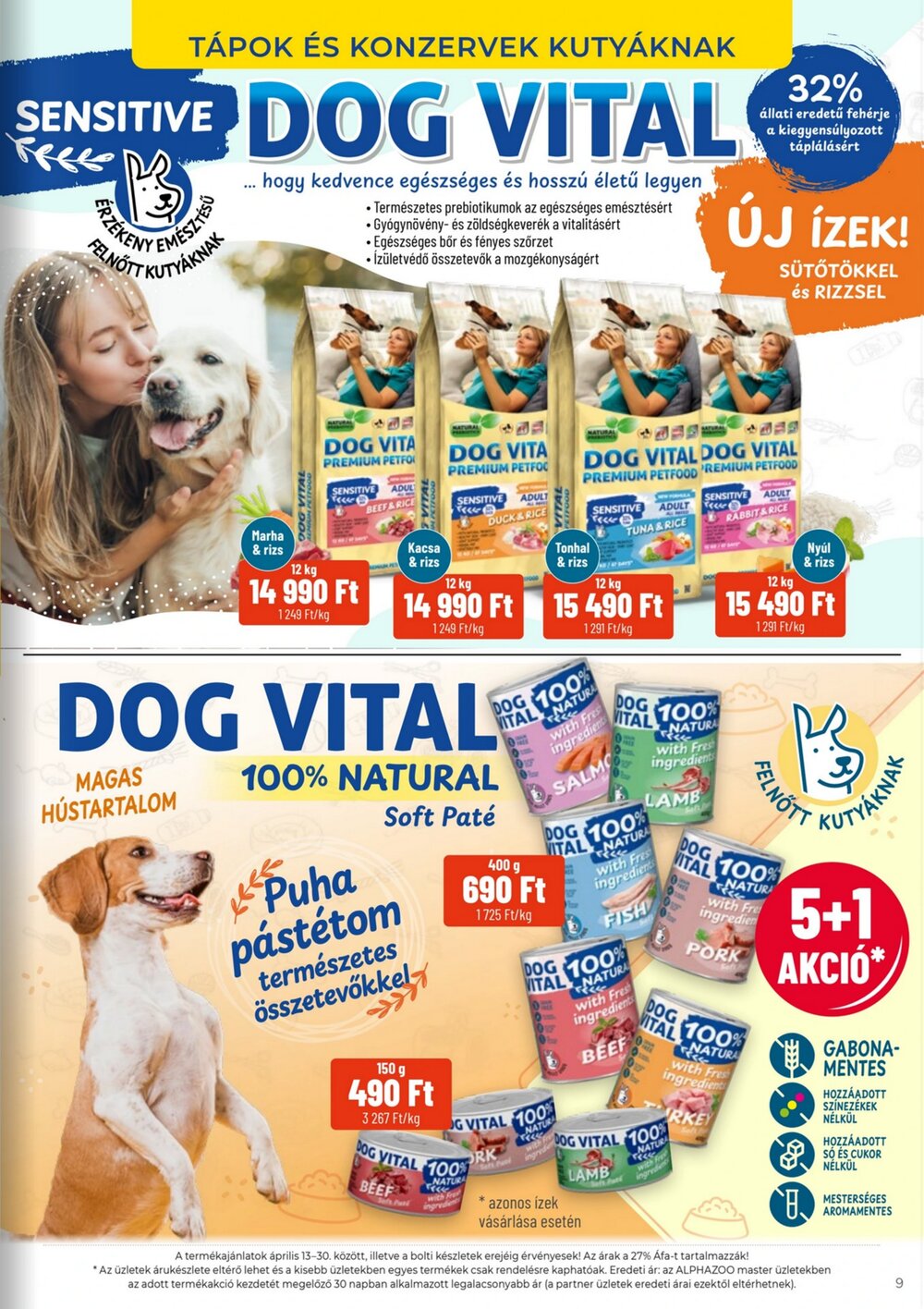 AlphaZoo akciós újság 2026.04.13-tól - 9. oldal.