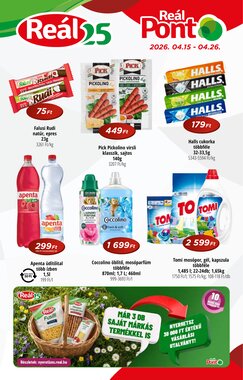 Reál akciós újság 2026.04.15-től
