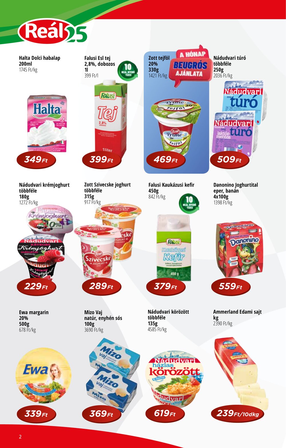 Reál akciós újság 2026.04.15-től - 2. oldal.