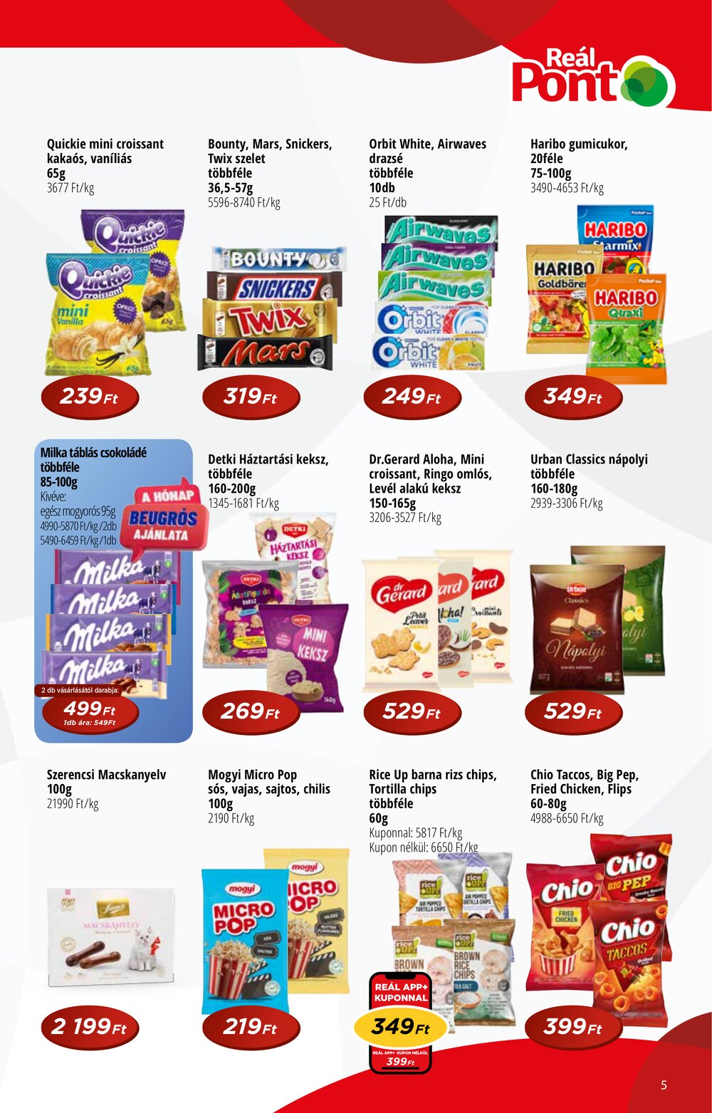 Reál akciós újság 2026.04.15-től - 5. oldal.