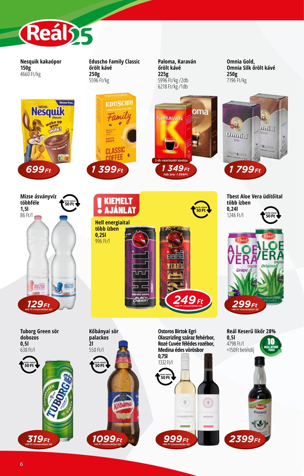 Reál akciós újság 2026.04.15-től - 6. oldal.