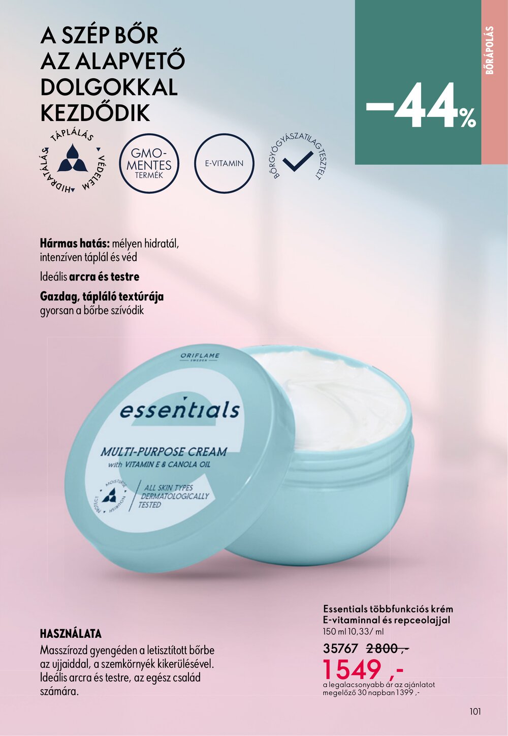 Oriflame akciós újság 2026.04.15-től - 101. oldal.