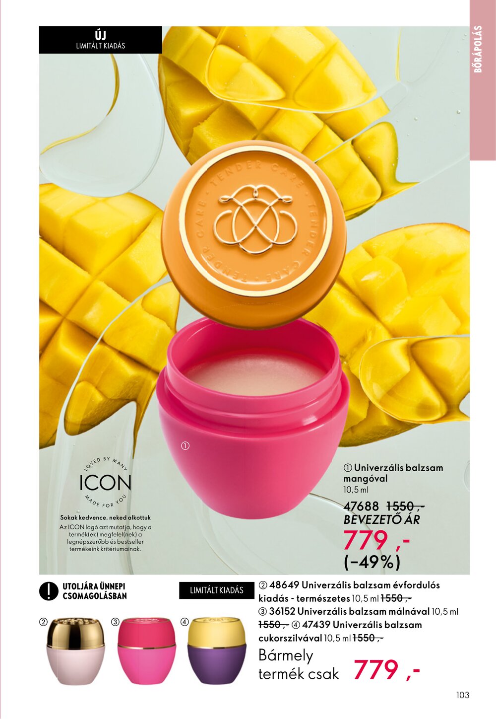 Oriflame akciós újság 2026.04.15-től - 103. oldal.