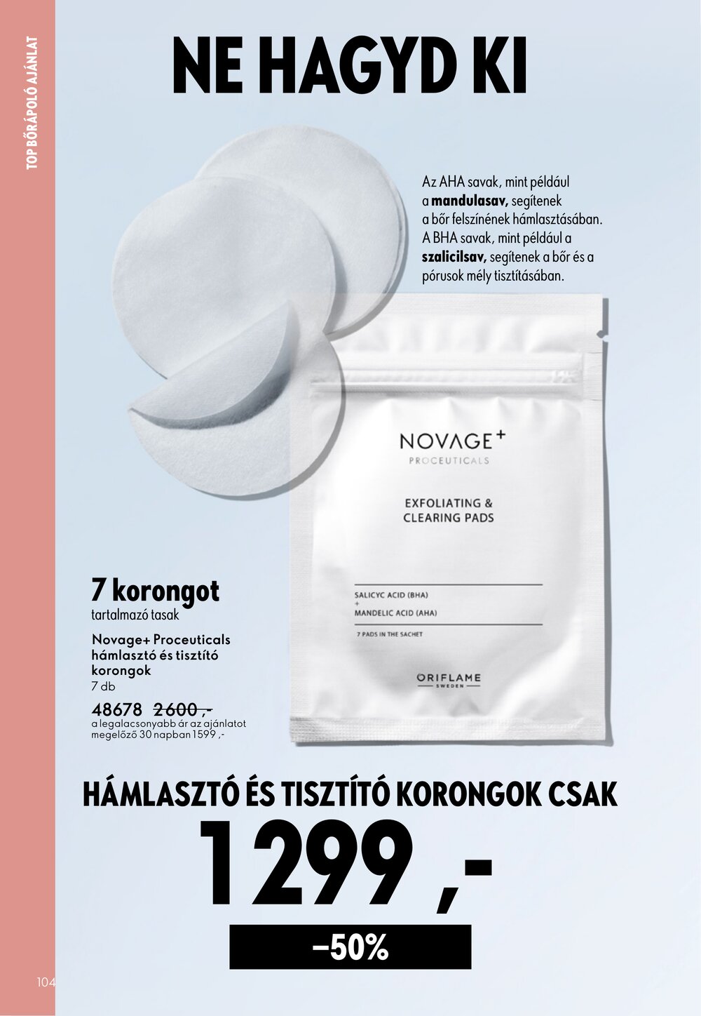 Oriflame akciós újság 2026.04.15-től - 104. oldal.