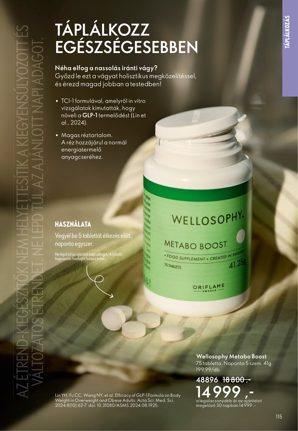 Oriflame akciós újság 2026.04.15-től - 115. oldal.