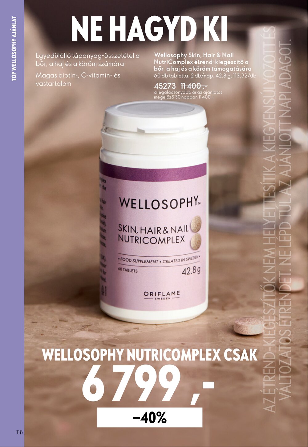 Oriflame akciós újság 2026.04.15-től - 118. oldal.