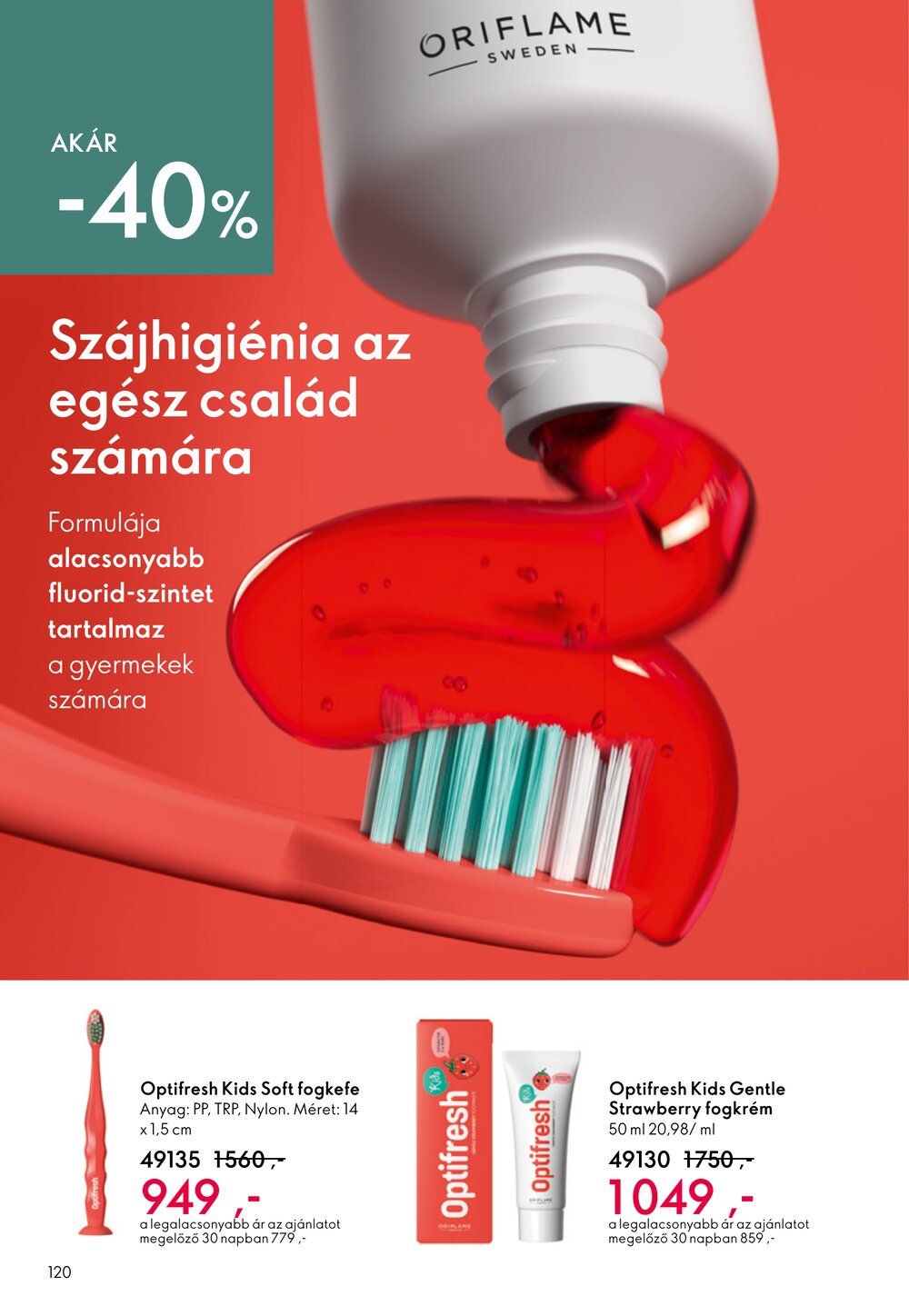 Oriflame akciós újság 2026.04.15-től - 120. oldal.