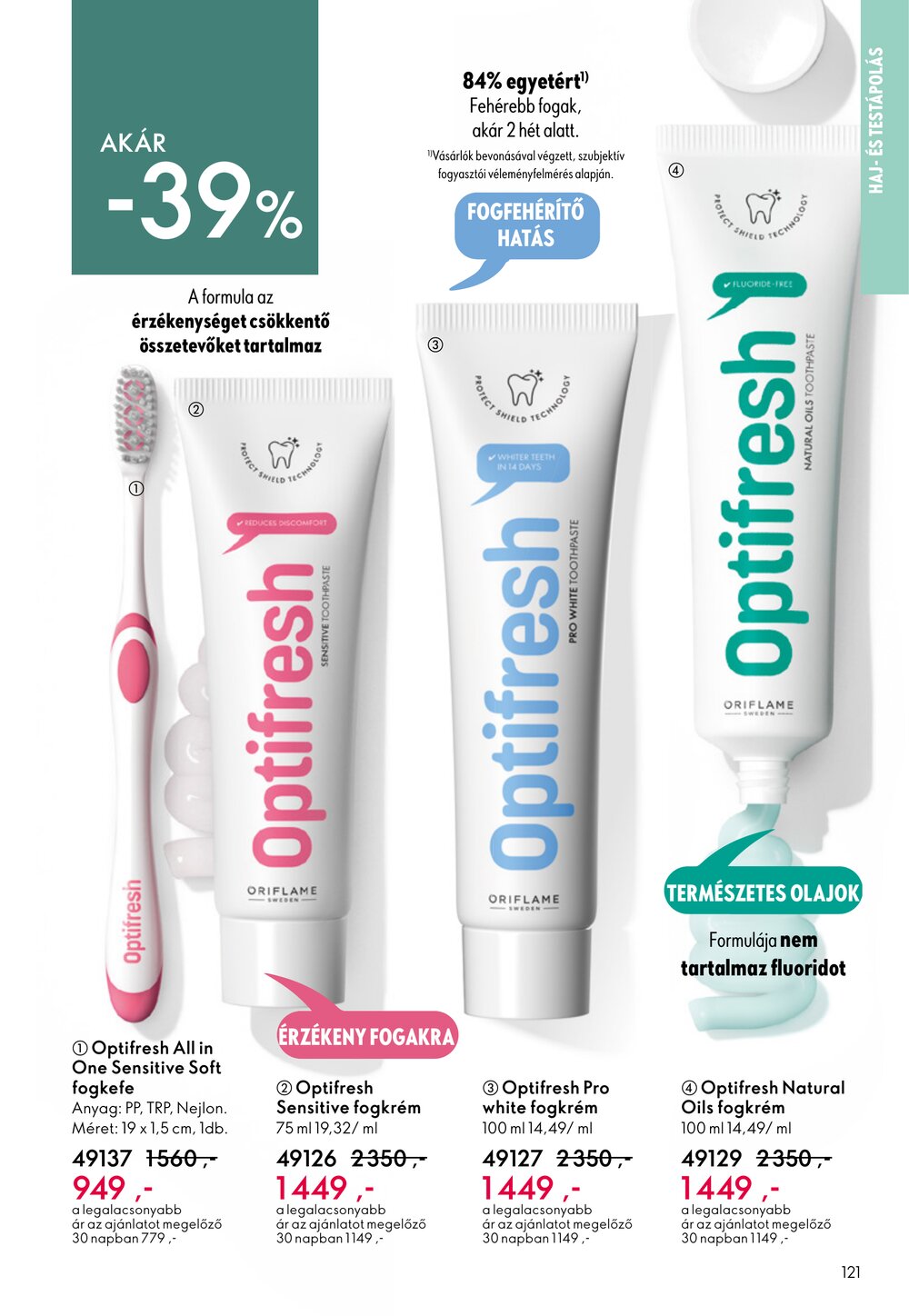Oriflame akciós újság 2026.04.15-től - 121. oldal.