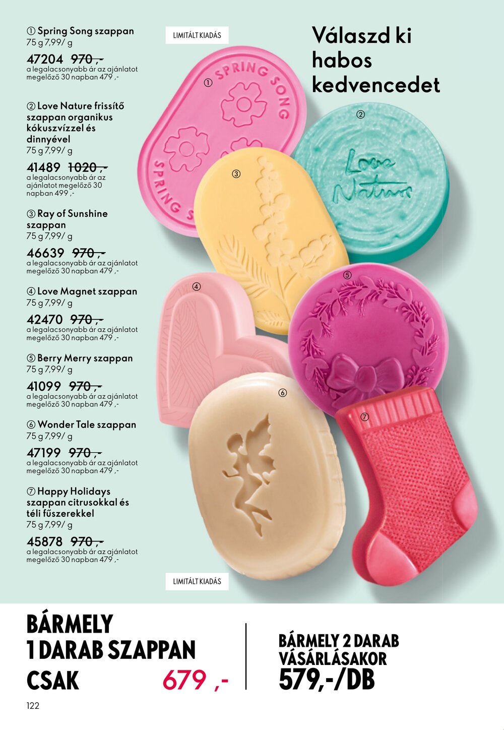 Oriflame akciós újság 2026.04.15-től - 122. oldal.