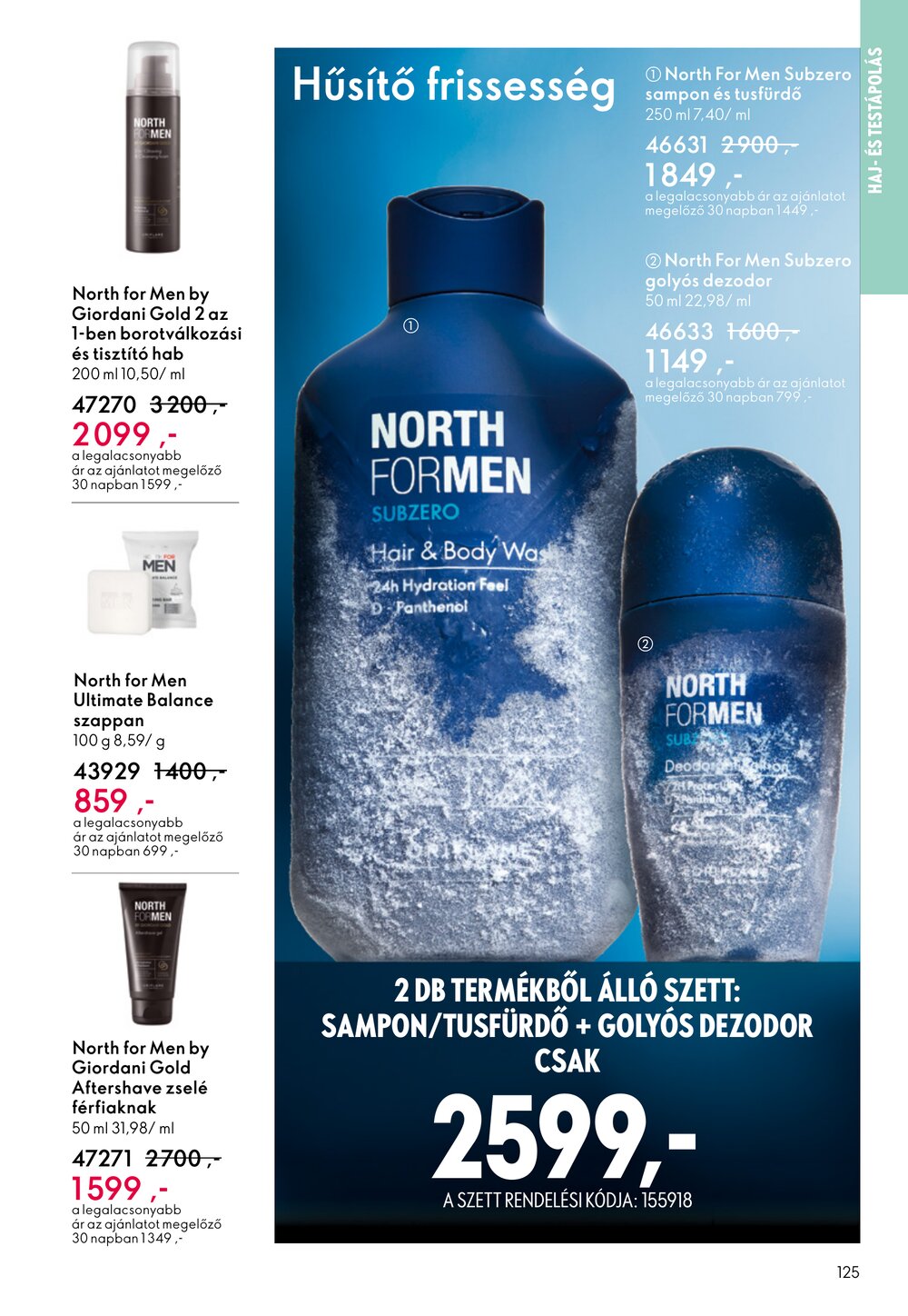 Oriflame akciós újság 2026.04.15-től - 125. oldal.