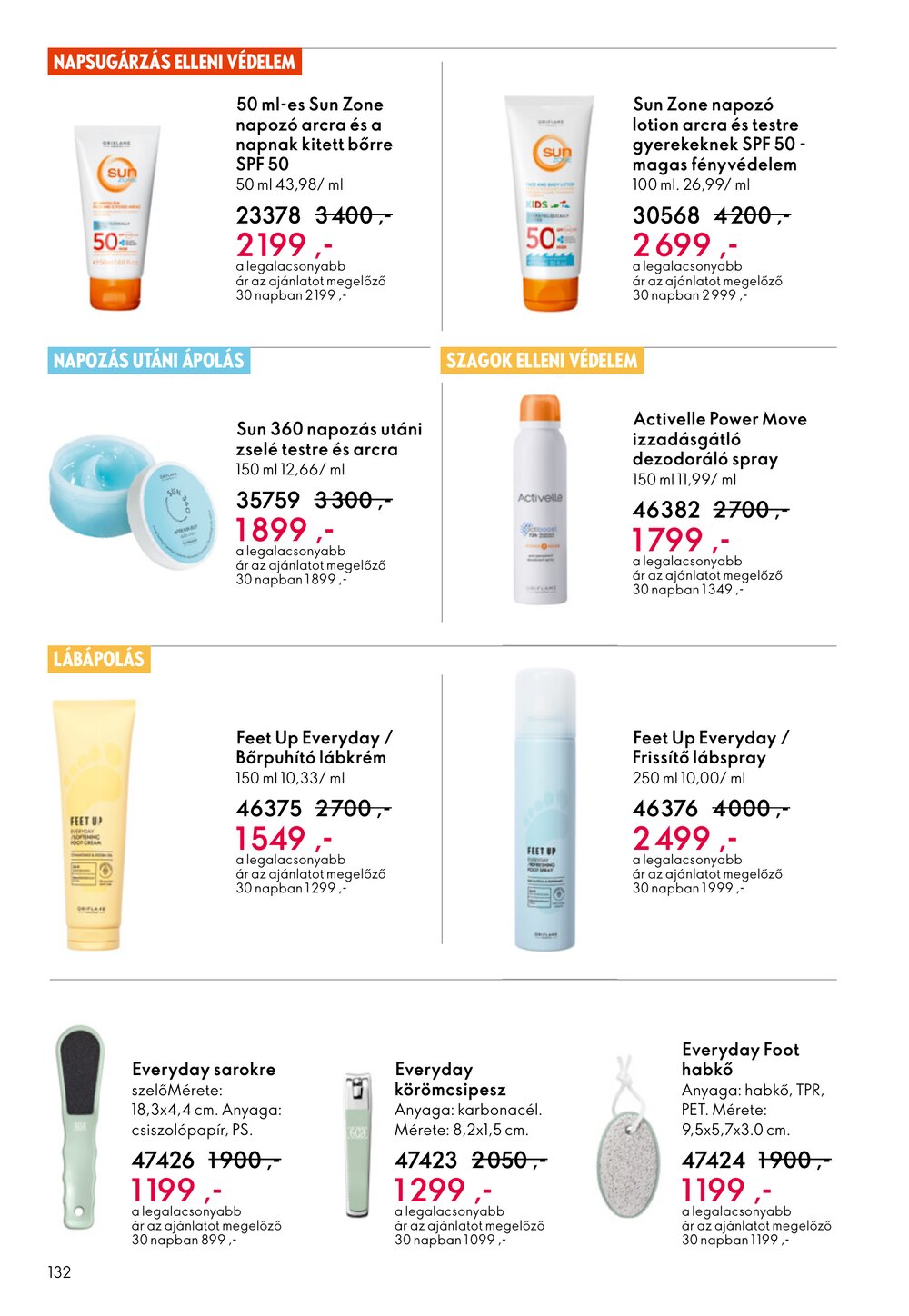 Oriflame akciós újság 2026.04.15-től - 132. oldal.