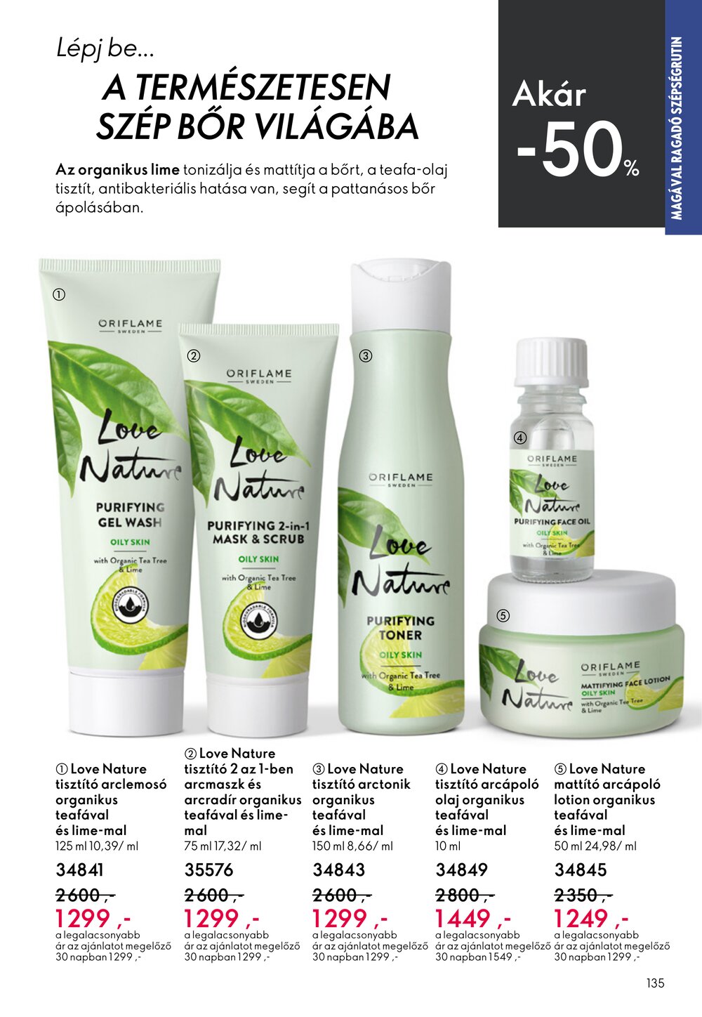 Oriflame akciós újság 2026.04.15-től - 135. oldal.