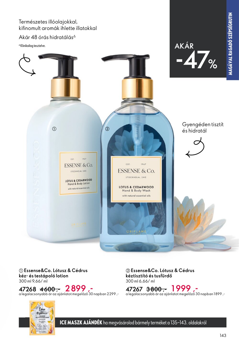 Oriflame akciós újság 2026.04.15-től - 143. oldal.