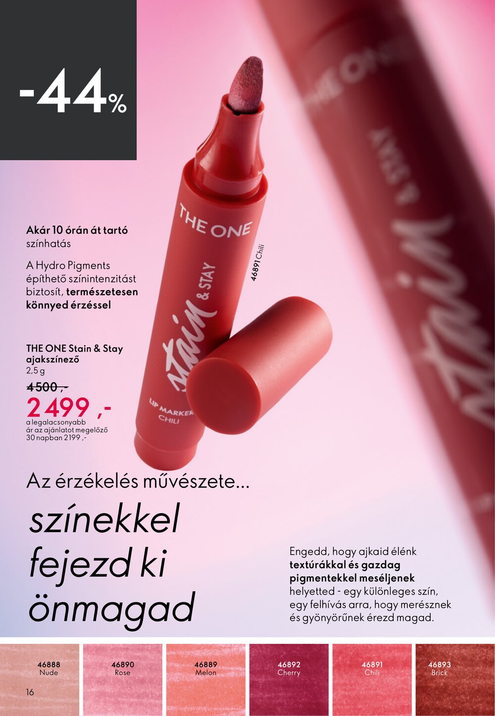 Oriflame akciós újság 2026.04.15-től - 16. oldal.