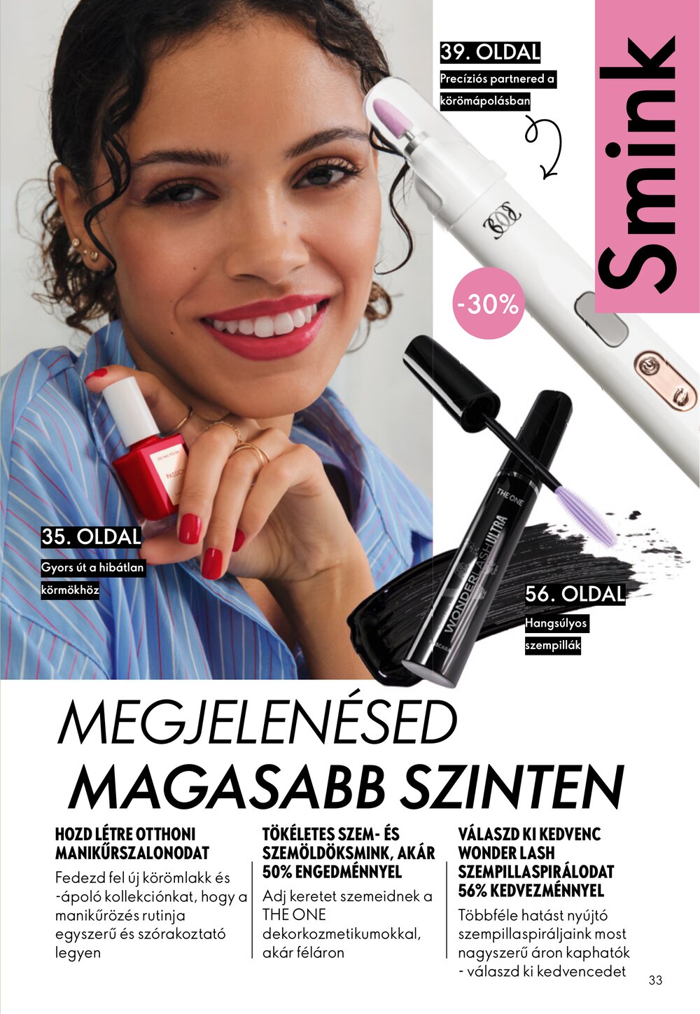 Oriflame akciós újság 2026.04.15-től - 33. oldal.