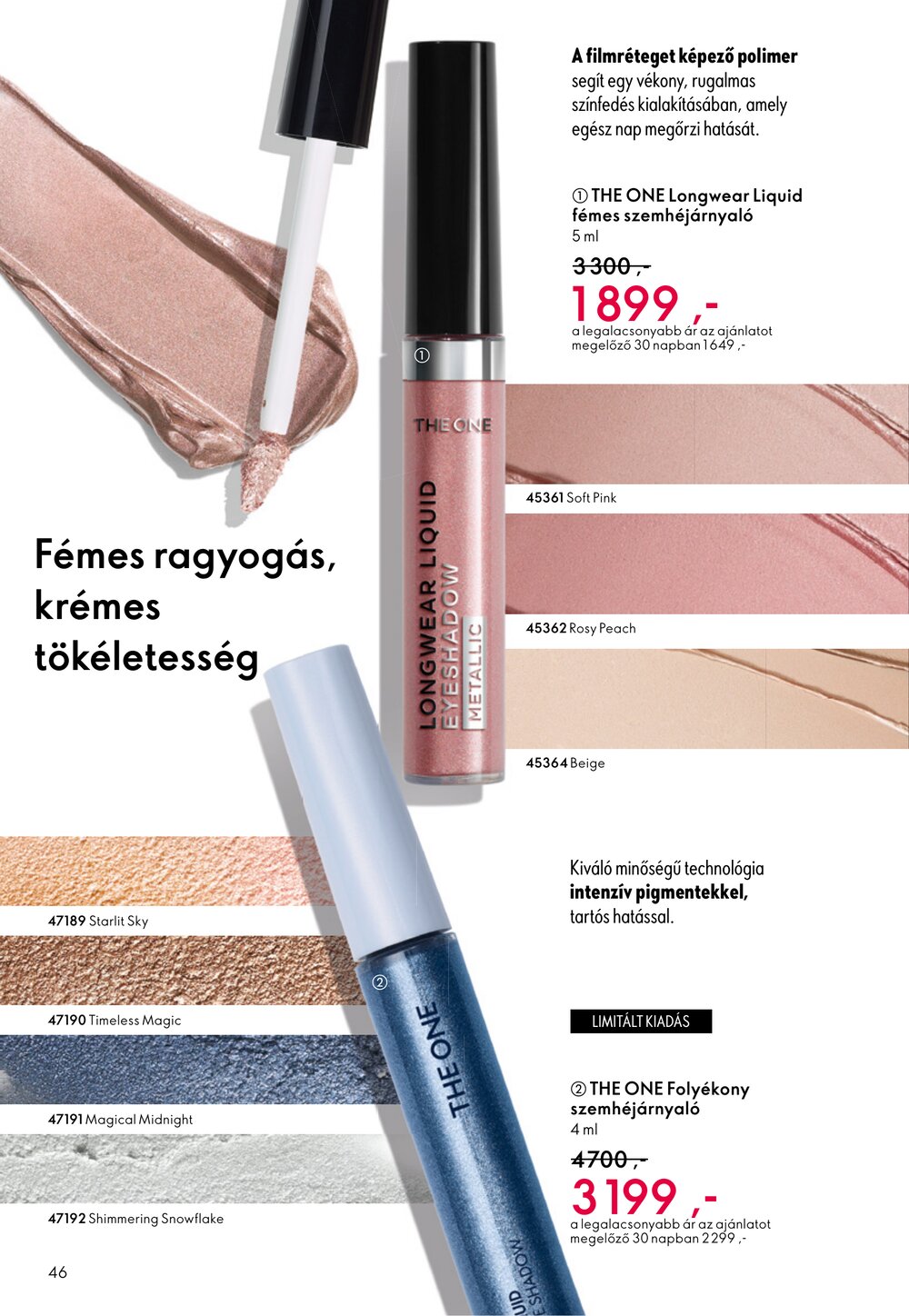 Oriflame akciós újság 2026.04.15-től - 46. oldal.