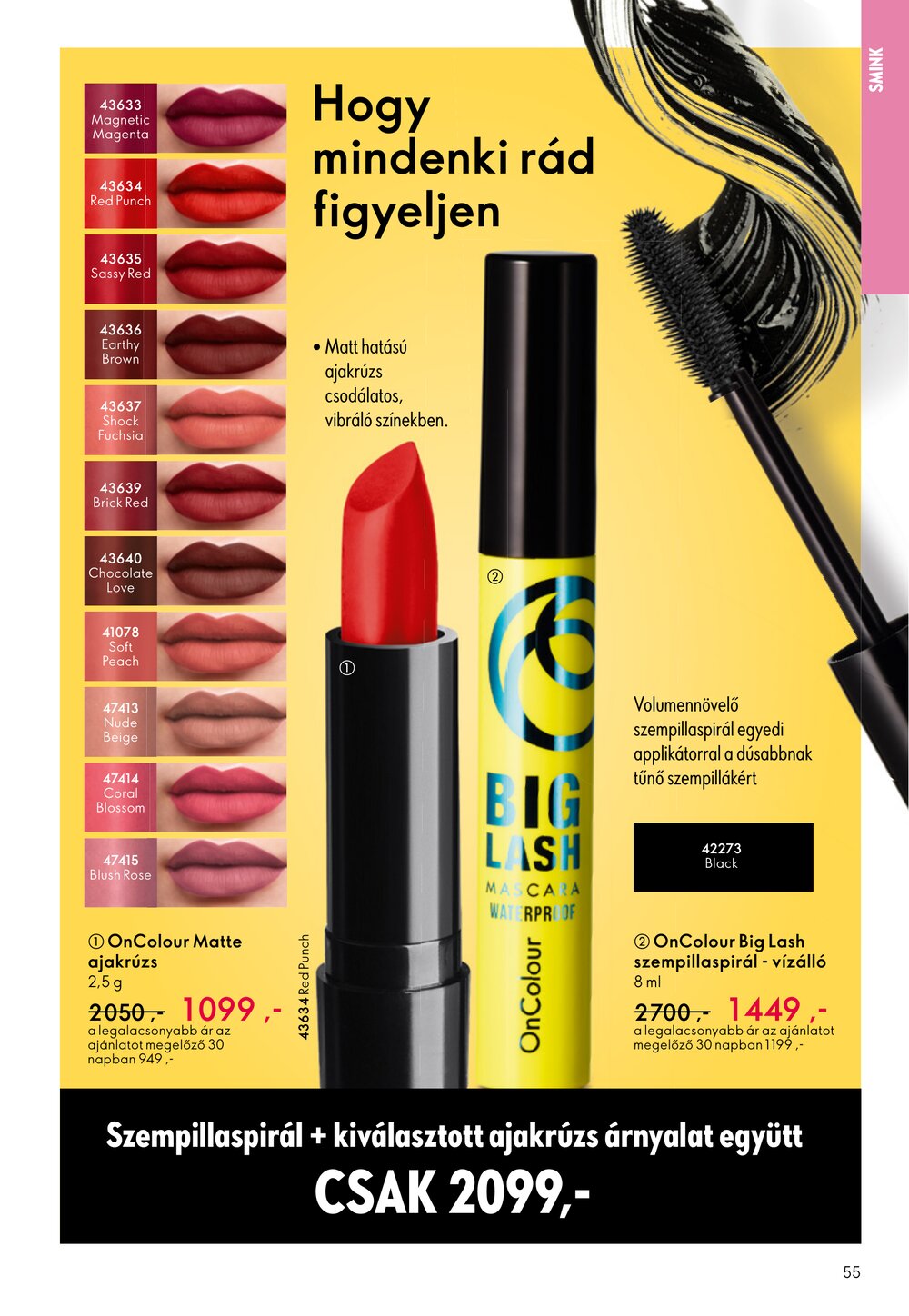 Oriflame akciós újság 2026.04.15-től - 55. oldal.