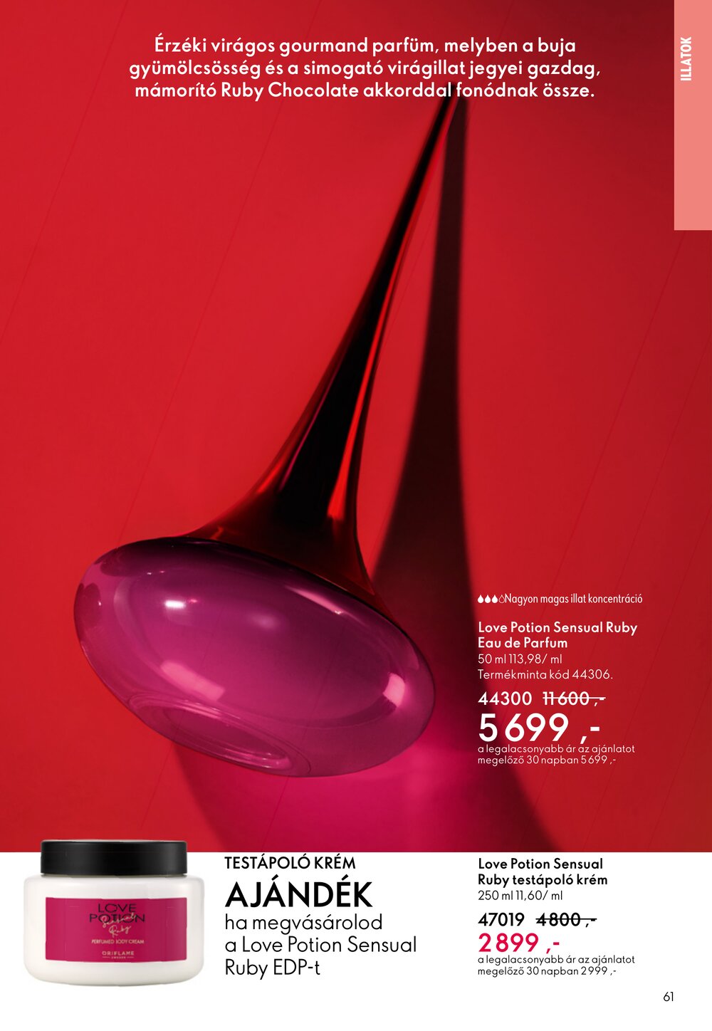 Oriflame akciós újság 2026.04.15-től - 61. oldal.
