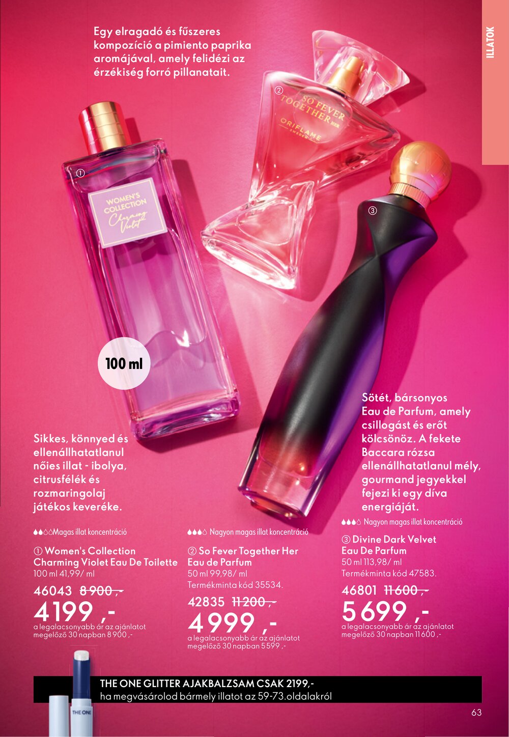Oriflame akciós újság 2026.04.15-től - 63. oldal.