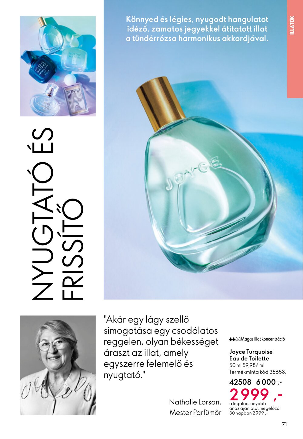 Oriflame akciós újság 2026.04.15-től - 71. oldal.