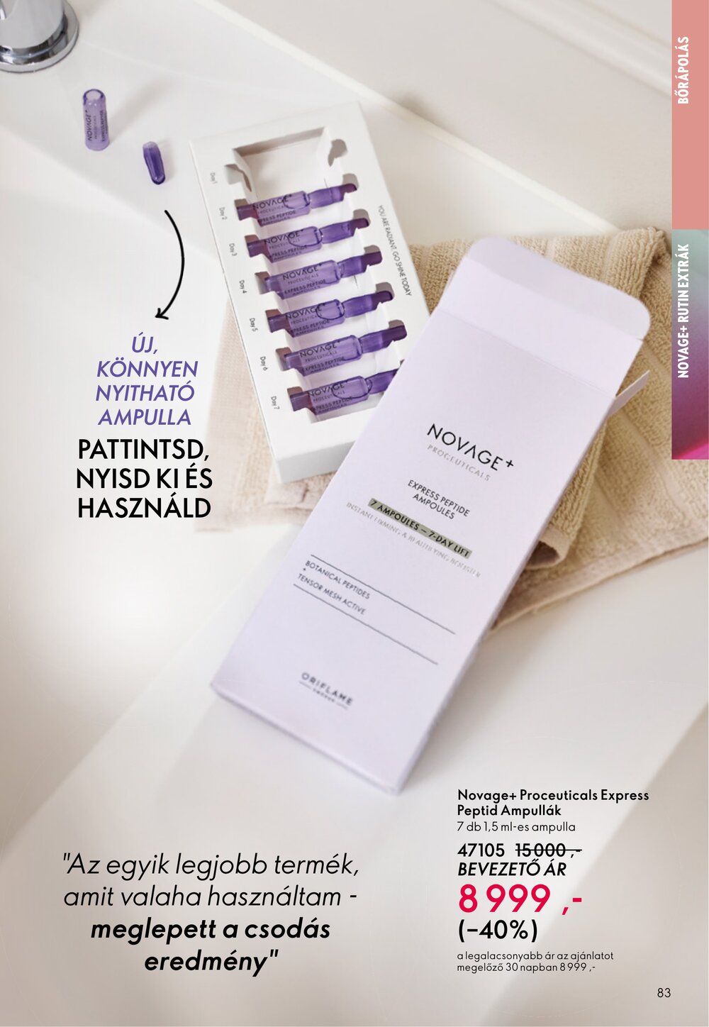 Oriflame akciós újság 2026.04.15-től - 83. oldal.