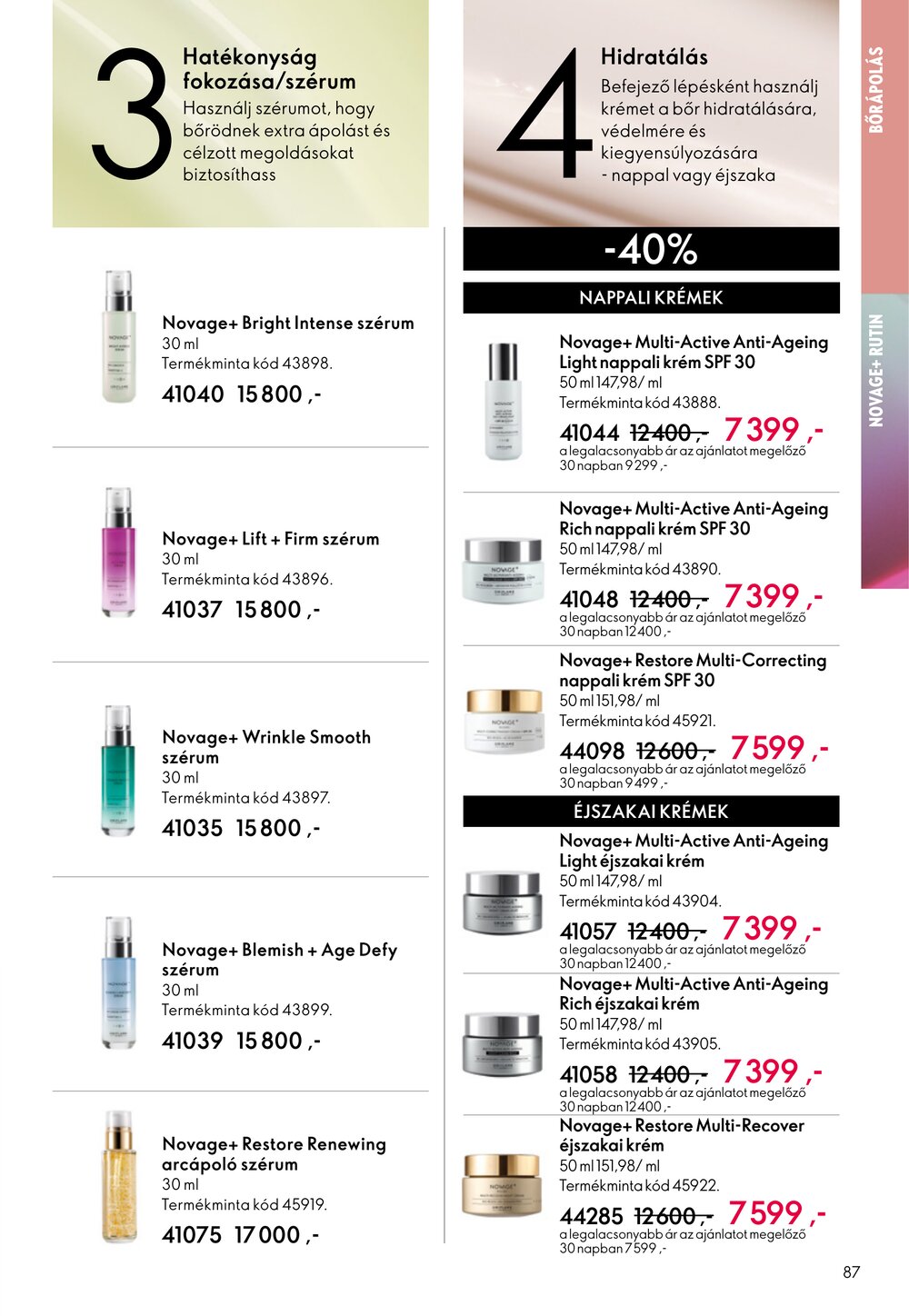 Oriflame akciós újság 2026.04.15-től - 87. oldal.
