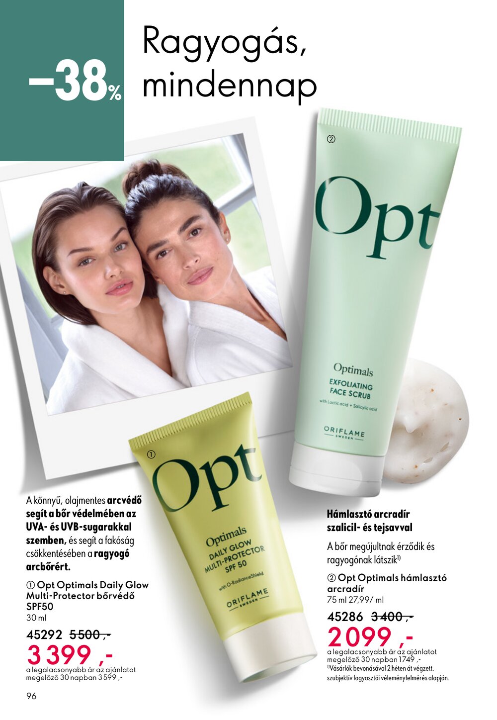 Oriflame akciós újság 2026.04.15-től - 96. oldal.
