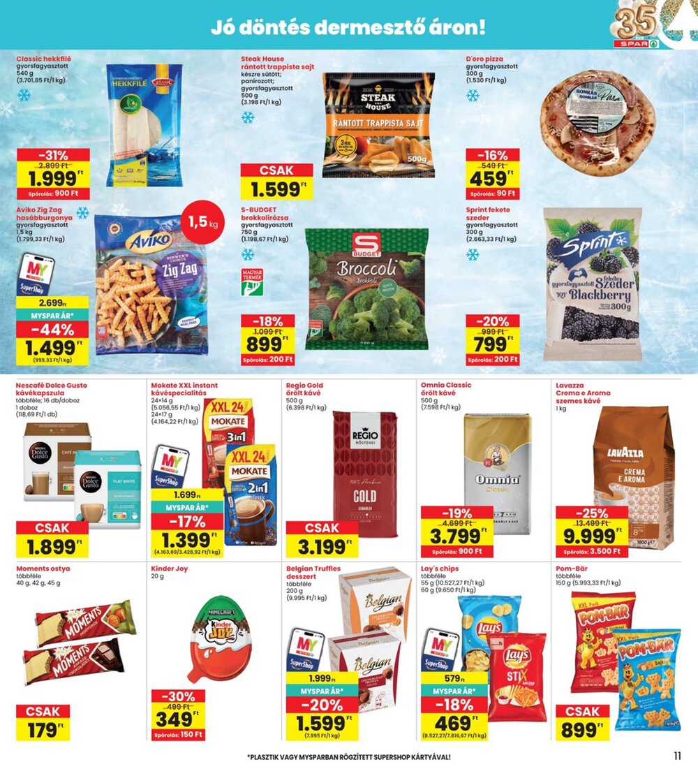 Interspar akciós újság 2026.04.16-tól - 11. oldal.