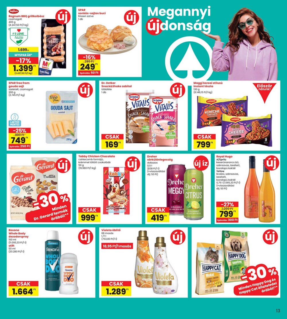 Interspar akciós újság 2026.04.16-tól - 13. oldal.