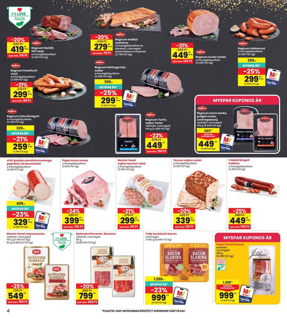 Interspar akciós újság 2026.04.16-tól - 4. oldal.