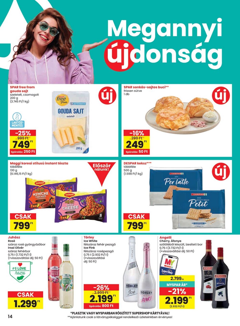 Spar akciós újság 2026.04.16-tól - 14. oldal.
